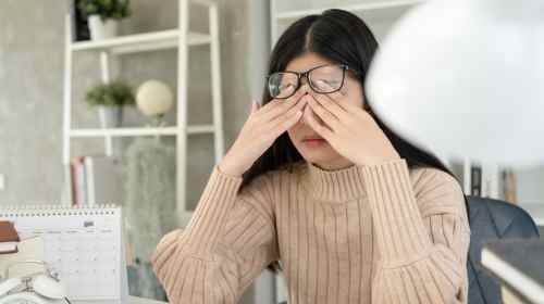 anxiety and exhaustion