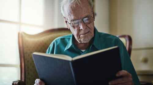 older person learning
