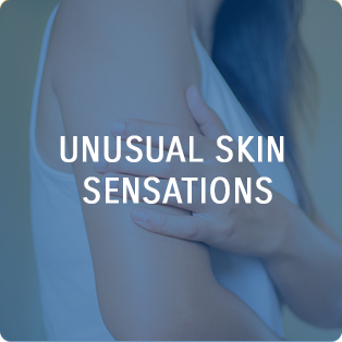 unusuals skin sensations